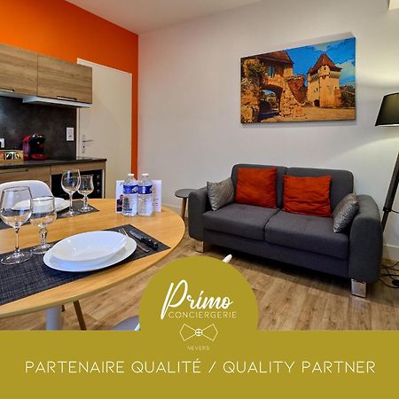 Le Faidherbe Style Appart' Hotel - Wifi Gratuit - Parking Gratuit Calme Et Lumineux ヌヴェール エクステリア 写真
