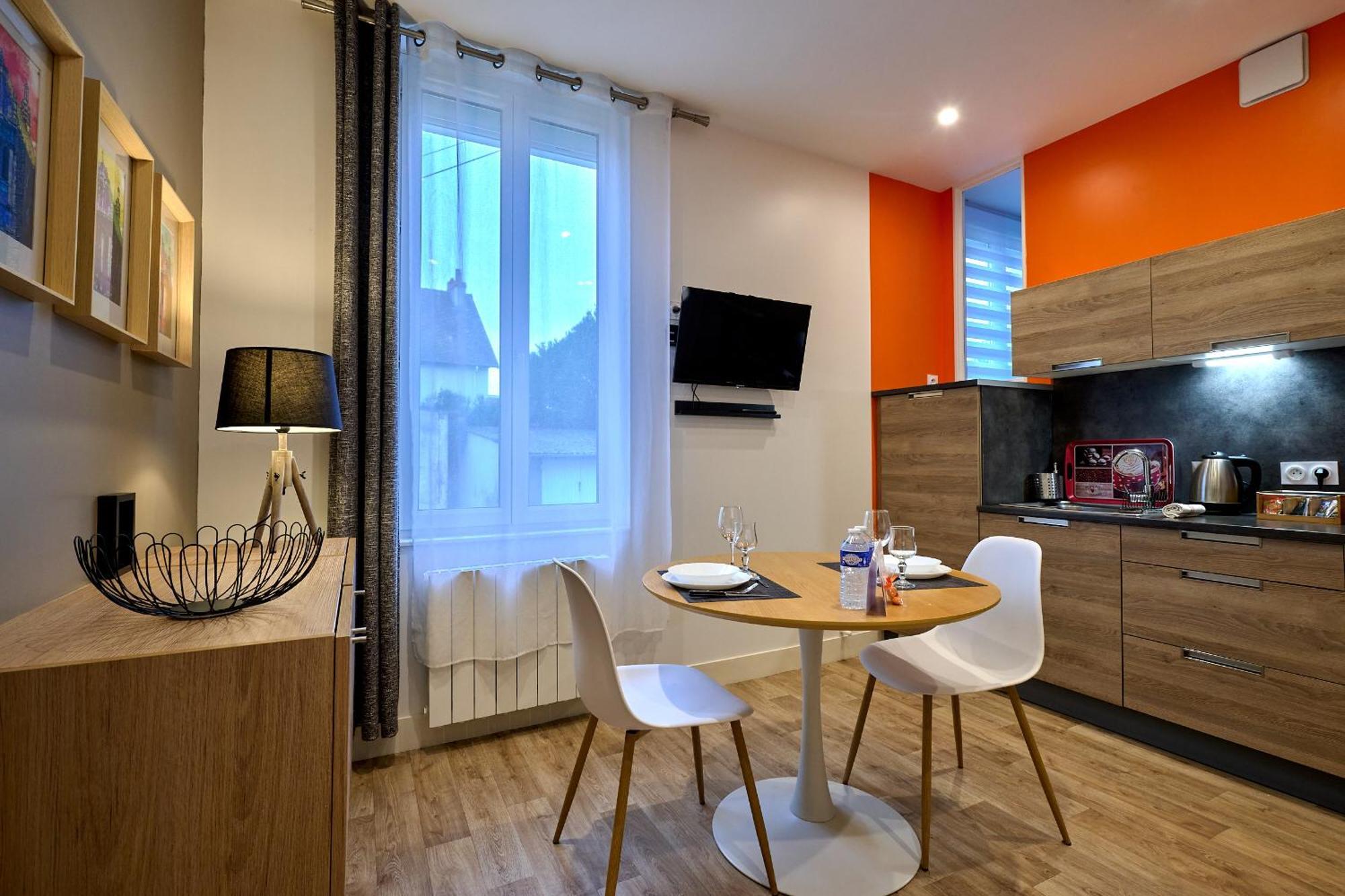 Le Faidherbe Style Appart' Hotel - Wifi Gratuit - Parking Gratuit Calme Et Lumineux ヌヴェール エクステリア 写真