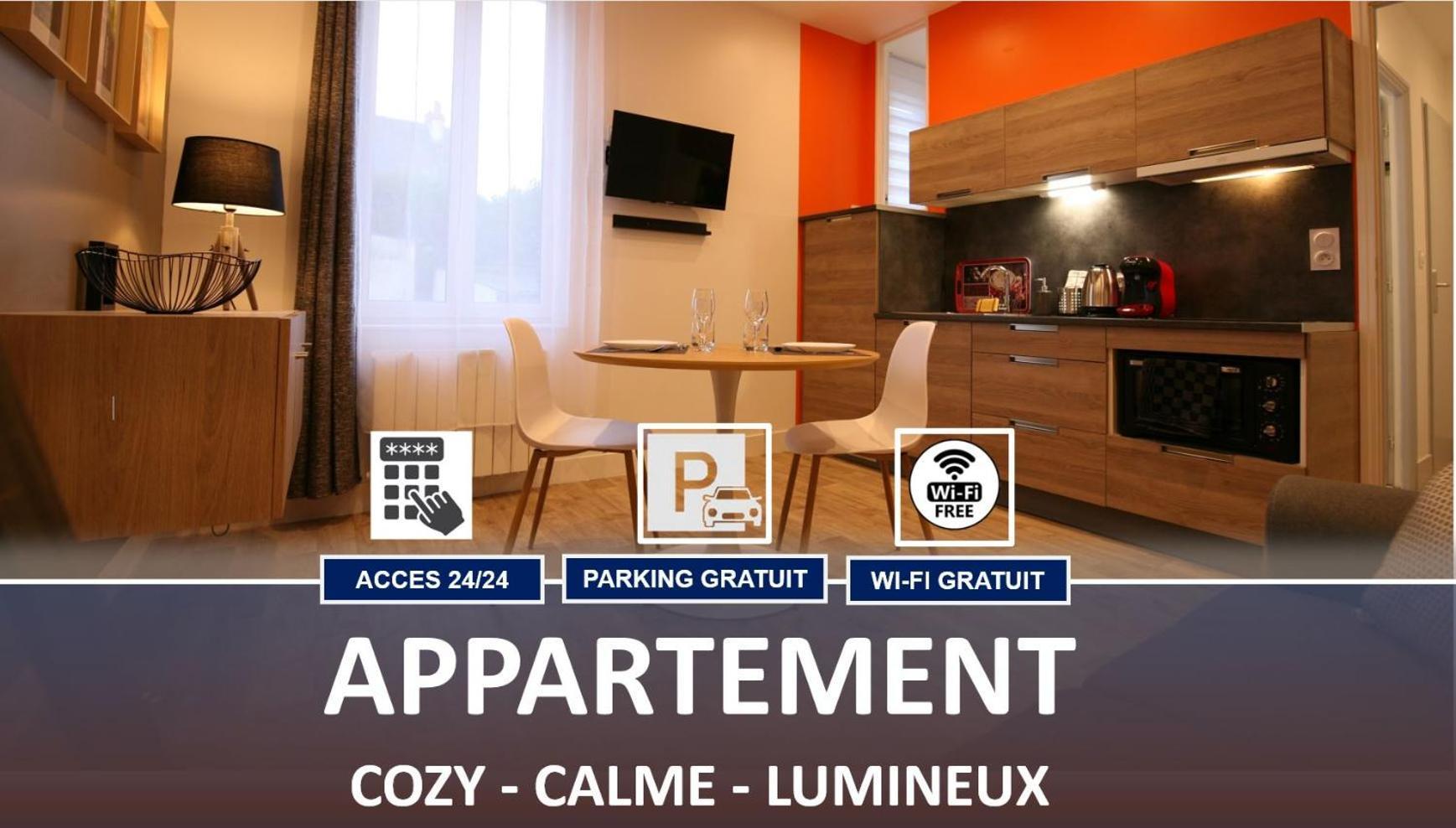 Le Faidherbe Style Appart' Hotel - Wifi Gratuit - Parking Gratuit Calme Et Lumineux ヌヴェール エクステリア 写真